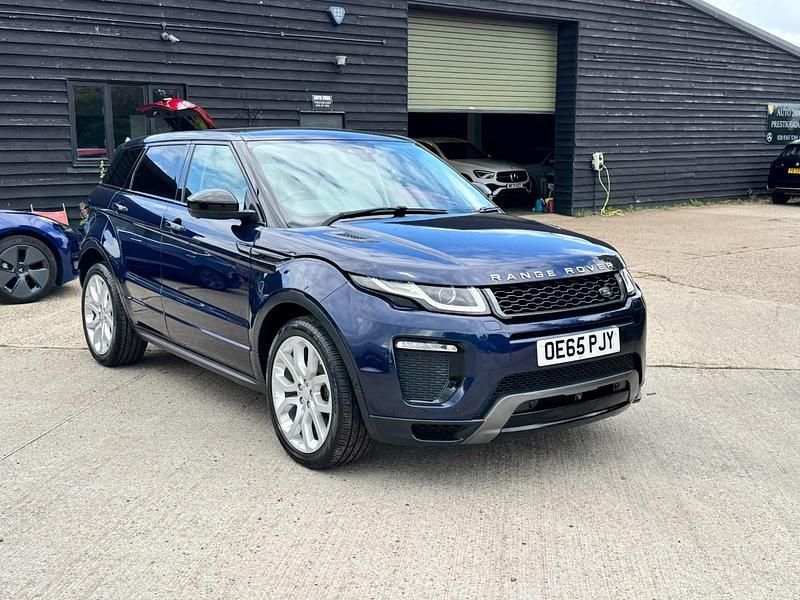 Blue Used 2015 Land Rover Range Rover evoque HSE Dynamic Estate | £13,995 (A bit pricey) - Image 1/4
