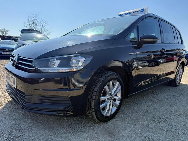 Used VW Touran SE 115 HP (84 kW) 2018 Black MPV