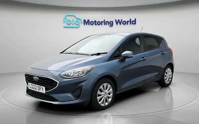 Used Ford Fiesta Trend 101 HP (74 kW) 2022 Blue Hatchback