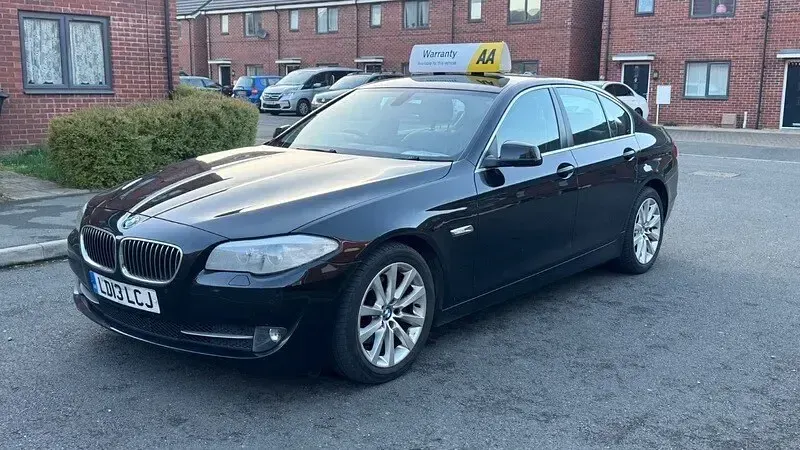 Used BMW 520 2013 Black Sedan