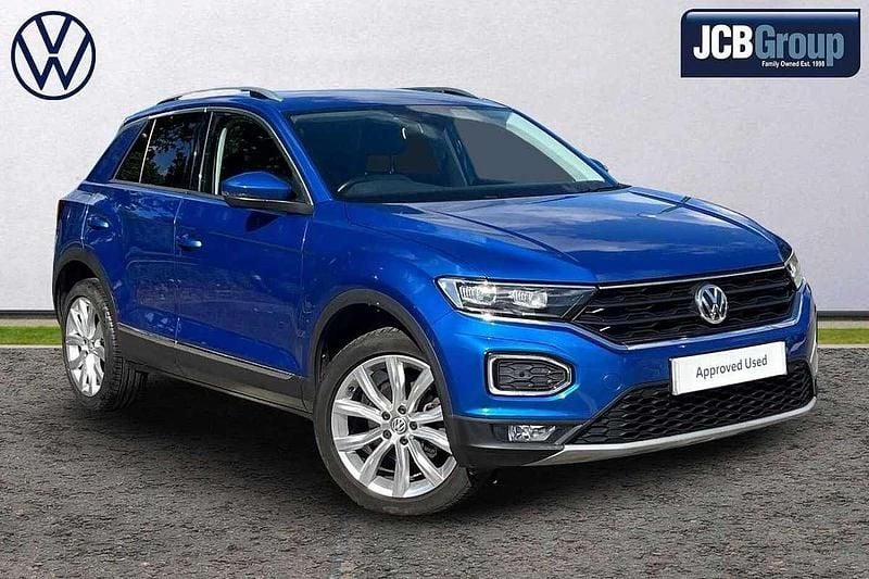 Blue Used 2019 VW T-Roc SEL SUV | £16,990 (Fair price) - Image 1/4