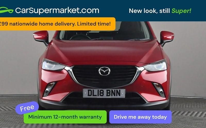 Used Mazda CX-3 120 HP (88 kW) 2018 Red SUV