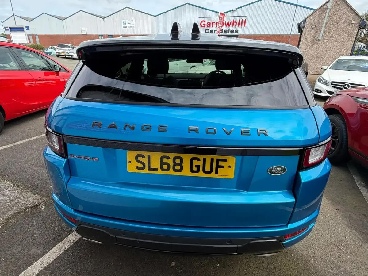 Used Land Rover Range Rover evoque Landmark 2018 Blue Estate