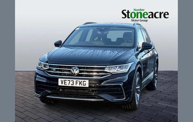 Used VW Tiguan R-line Edition 150 HP (110 kW) 2023 Black SUV