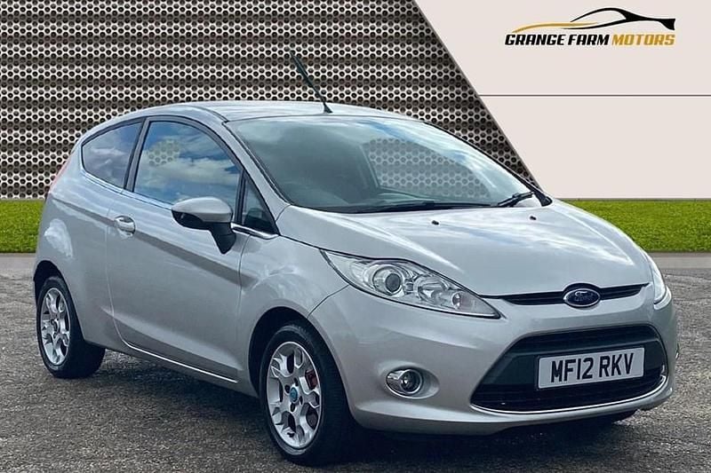 Silver Used 2012 Ford Fiesta Zetec Hatchback | £3,495 (Fair price) - Image 1/1
