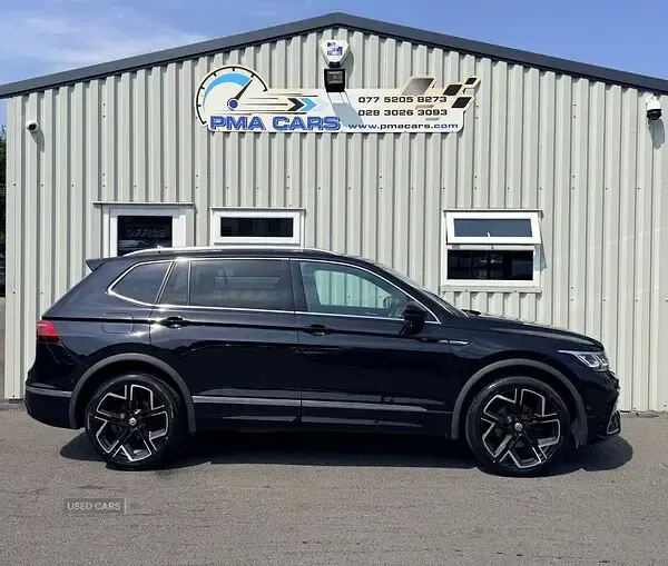 Used VW Tiguan Allspace R-line 150 HP (110 kW) 2022 Black SUV