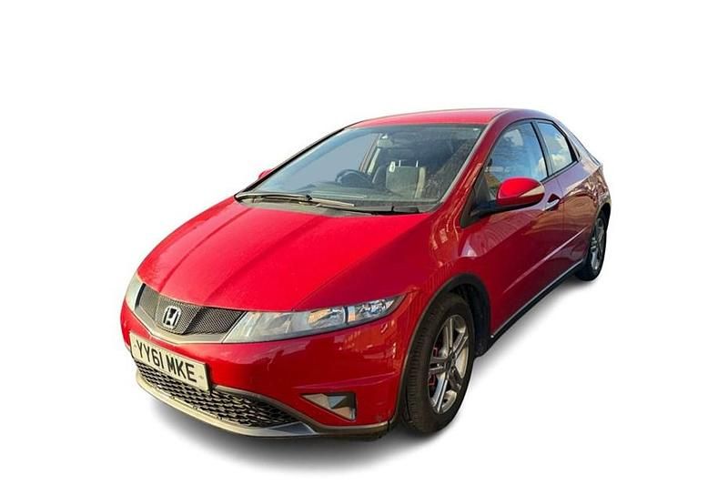 Used Honda Civic SE 2011 Red Hatchback