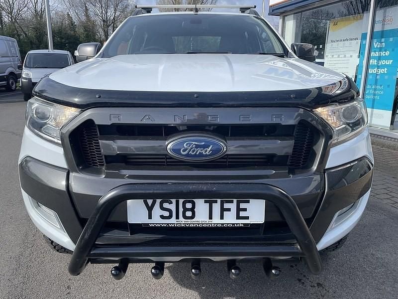 Used Ford Ranger Wildtrack 197 HP (144 kW) 2018 White Pickup