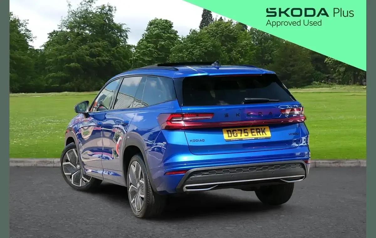 Used Skoda Kodiaq SportLine 150 HP (110 kW) 2025 Blue SUV