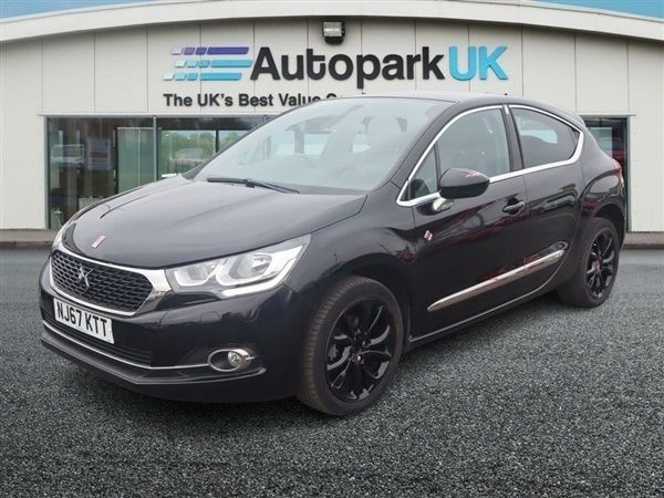 Black Used 2017 DS Automobiles DS4 Performance Hatchback | £7,795 (Fair price) - Image 1/1