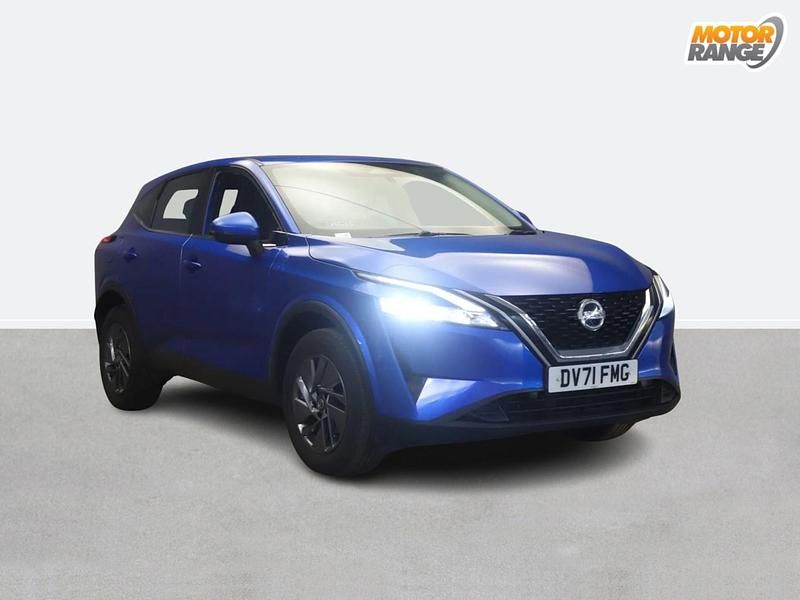 Blue Used 2021 Nissan Qashqai Acenta Premium SUV | £15,595 (Fair price) - Image 1/4