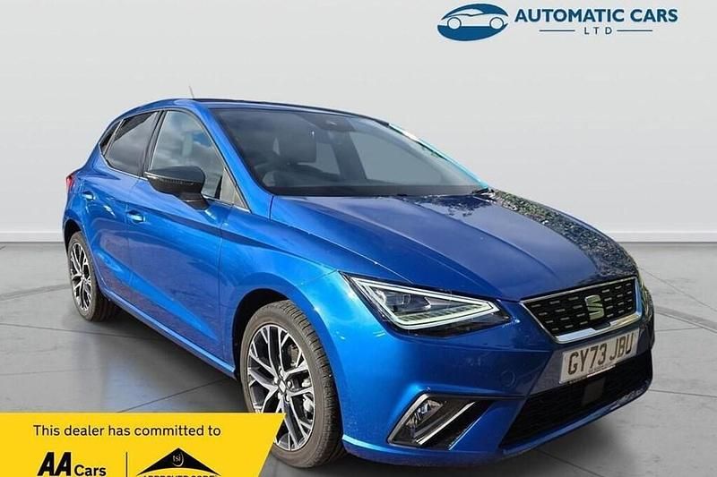 Used Seat Ibiza XCELLENCE 110 HP (80 kW) 2023 Blue Hatchback
