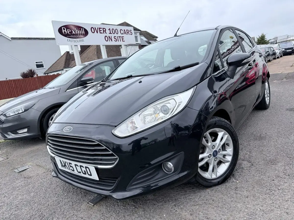 Used Ford Fiesta Zetec 2015 Black Hatchback
