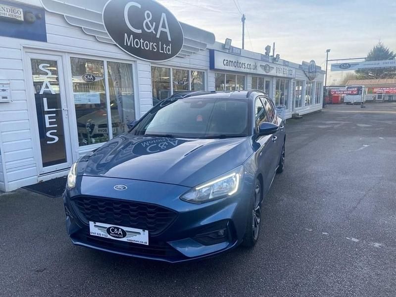 Used Ford Focus ST-Line X 120 HP (88 kW) 2019 Blue Estate