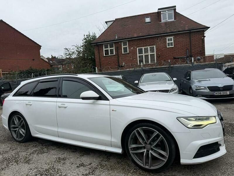 Used Audi A6 Black Edition 190 HP (139 kW) 2016 White Estate