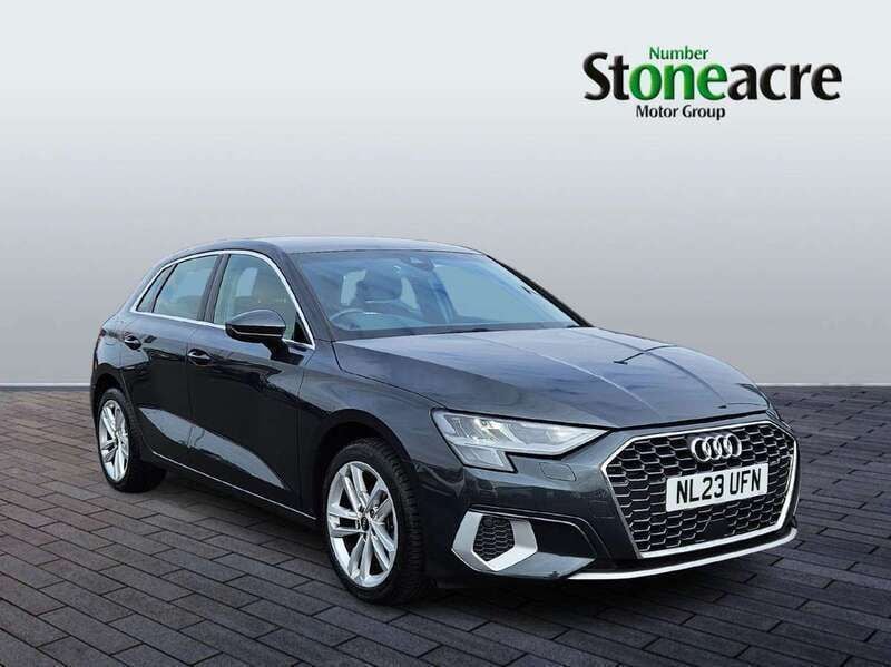Grey Used 2023 Audi A3 Sport Hatchback | £19,500 (Good price) - Image 1/4