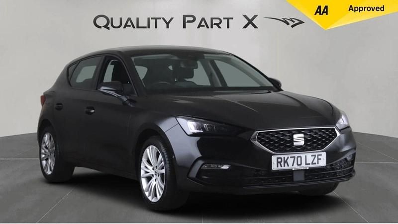 Used Seat Leon SE Dynamic 130 HP (95 kW) 2020 Black Hatchback