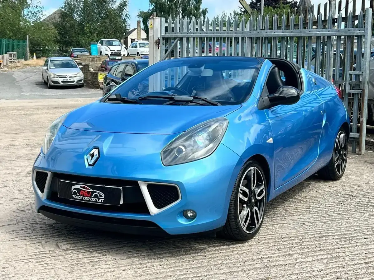 Used Renault Wind GT-Line 133 HP (97 kW) 2011 Blue Cabriolet