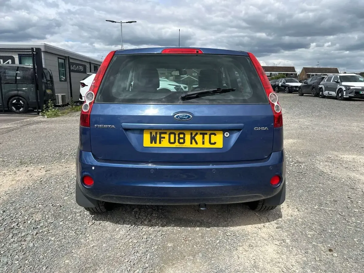 Used Ford Fiesta Ghia 2008 Blue Hatchback
