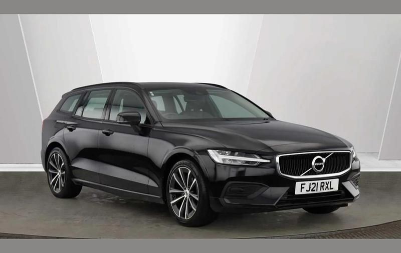 Black Used 2021 Volvo V60 Momentum Estate | £20,495 (Super price) - Image 1/4