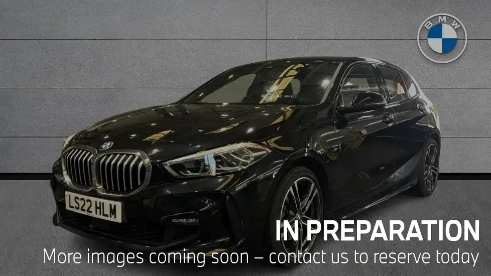 Used BMW 118 M Sport 136 HP (100 kW) 2022 Black Hatchback
