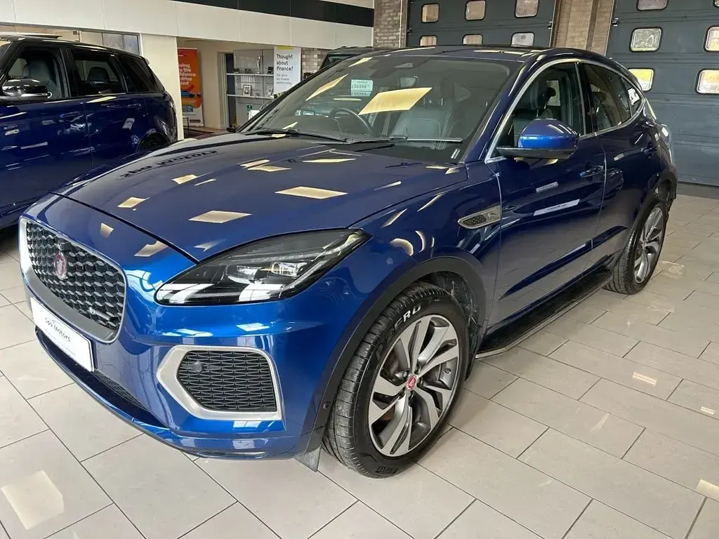 Used Jaguar E-Pace R-Dynamic 204 HP (150 kW) 2021 Blue SUV