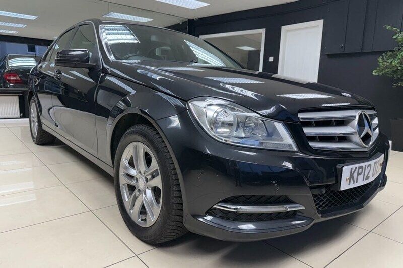 Black Used 2012 Mercedes C180 Executive Sedan | £4,995 (Good price) - Image 1/1