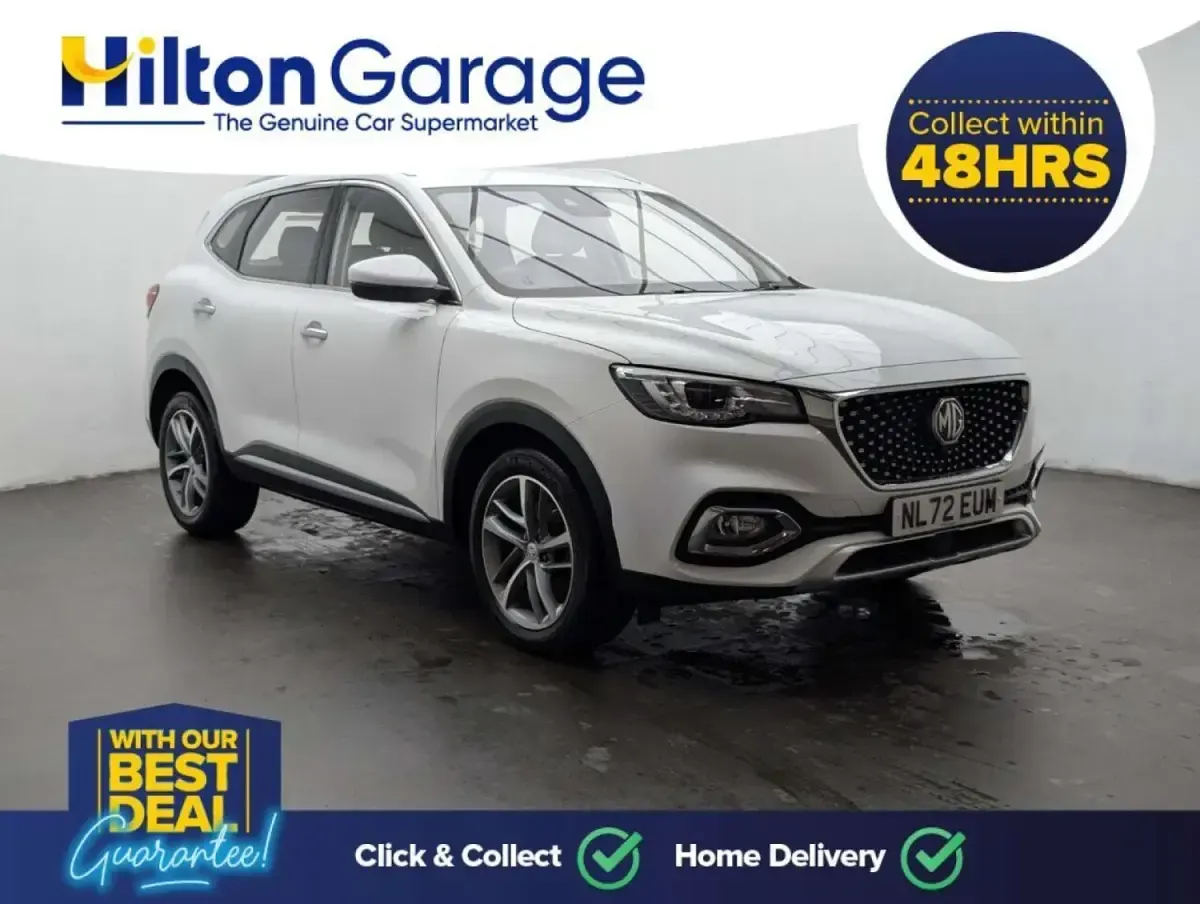 Begagnad MG HS Excite 162 HK (119 kW) 2022 Vit SUV