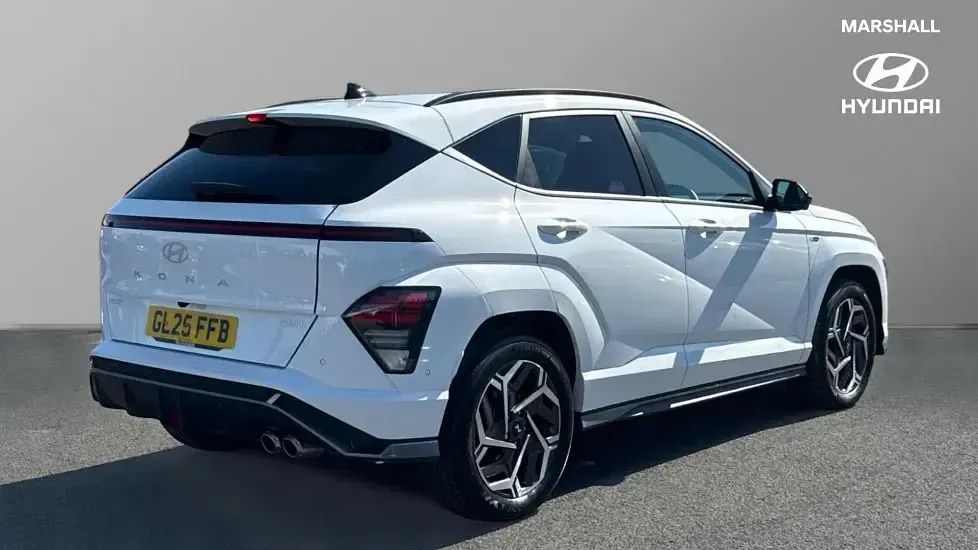 Used Hyundai Kona N Line 129 HP (94 kW) 2025 White SUV