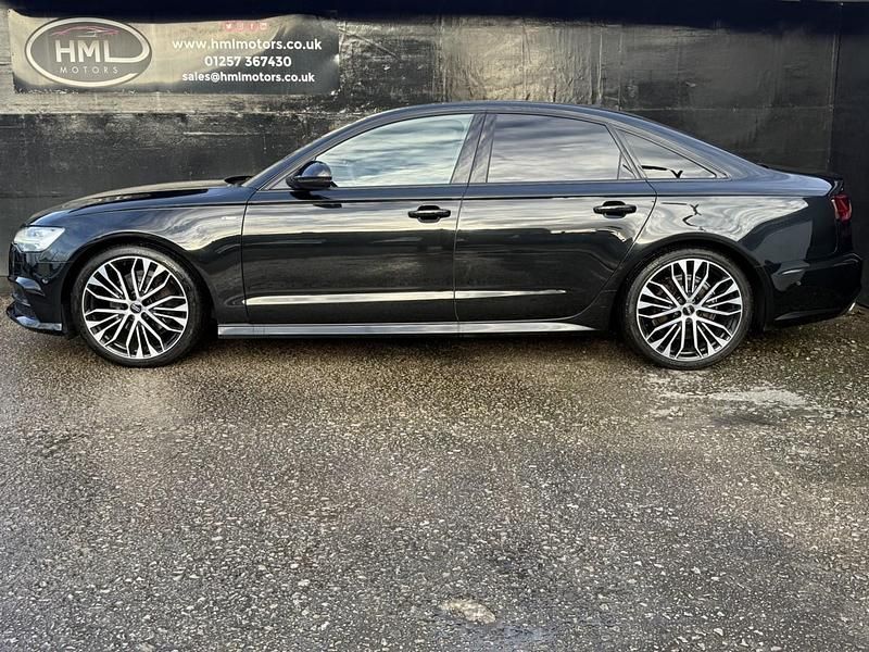 Used Audi A6 Black Edition 190 HP (139 kW) 2017 Black Sedan