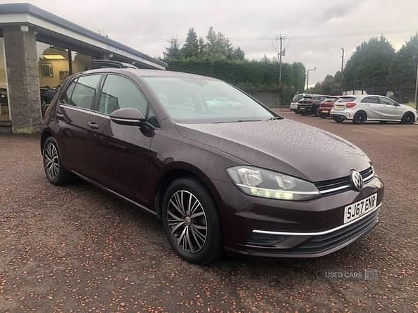 Black Used 2017 VW Golf VII SE Hatchback | £9,450 (Fair price) - Image 1/4