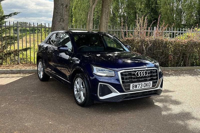 Blue Used 2024 Audi Q2 S-Line SUV | £25,251 (Fair price) - Image 1/4