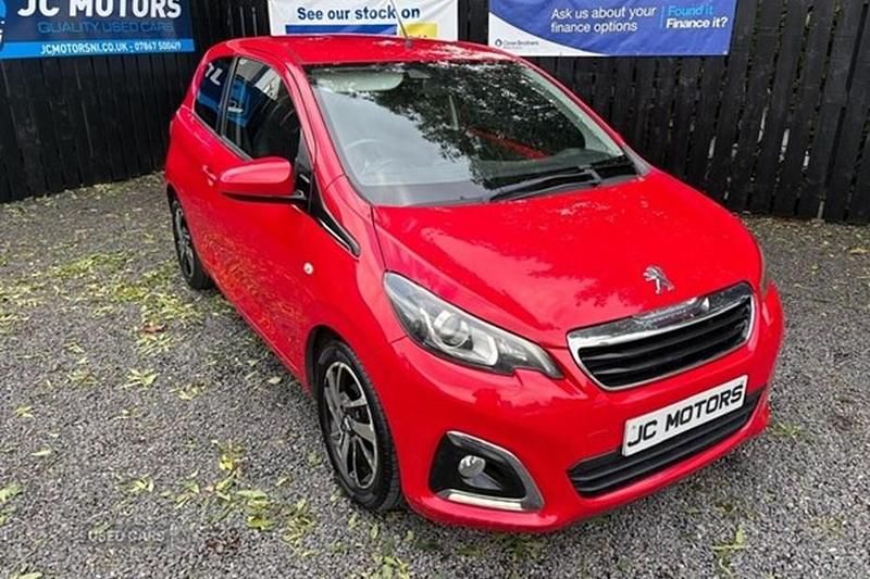 Red Used 2015 Peugeot 108 Allure Hatchback | £4,495 (A bit pricey) - Image 1/1