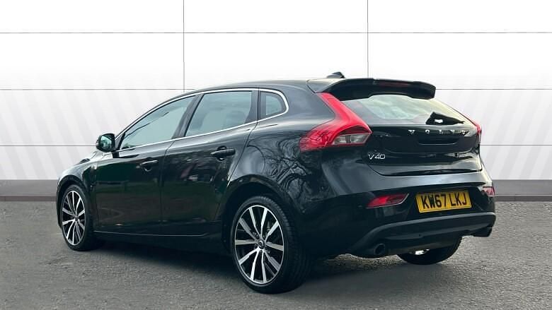 Used Volvo V40 Inscription 152 HP (111 kW) 2017 Black Hatchback