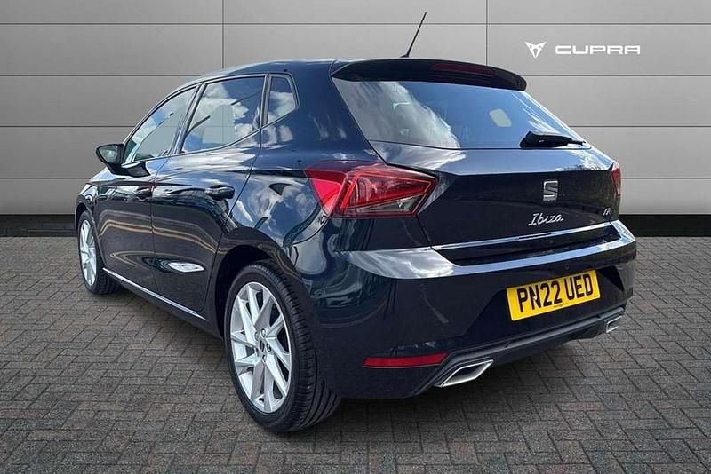 Used Seat Ibiza FR 94 HP (69 kW) 2022 Blue Hatchback