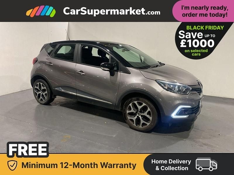 Grey/black Used 2018 Renault Captur Dynamique SUV | £8,197 (Fair price) - Image 1/3