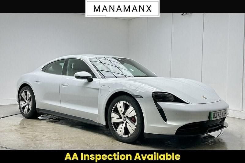 Used Porsche Taycan Performance Package 419 kW (571 HP) 2022 White Sedan