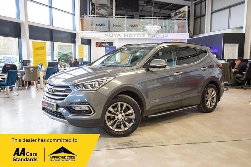 Used Hyundai Santa Fe Premium 2015 Silver SUV