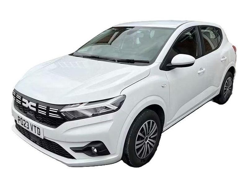 Used Dacia Sandero Expression 90 HP (66 kW) 2023 White Hatchback