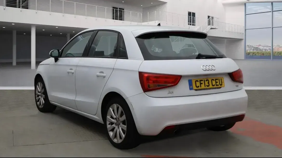 Usado Audi A1 Sport 2013 Blanco Utilitario