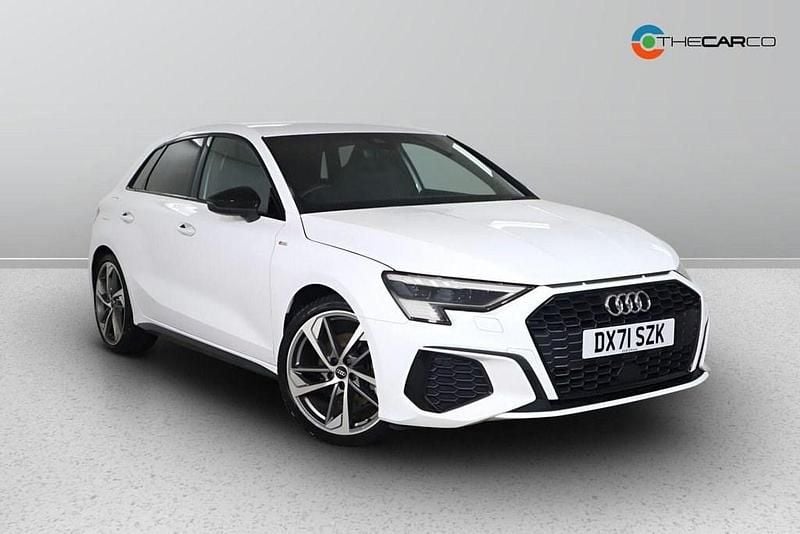 Used Audi A3 Sportback Advanced 2022 White Hatchback