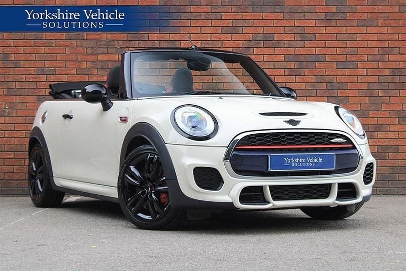 White Used 2018 Mini John Cooper Works Cabriolet Cabriolet | £13,489 (Fair price) - Image 1/4
