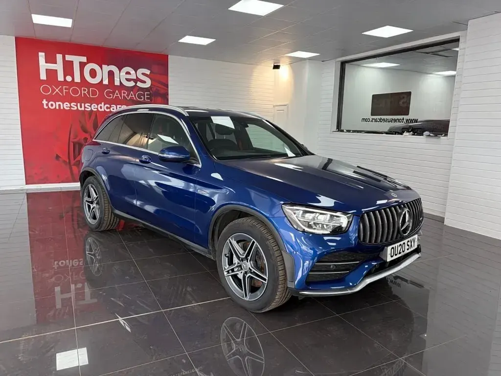 Used Mercedes GLC43 AMG AMG 390 HP (286 kW) 2020 Blue SUV