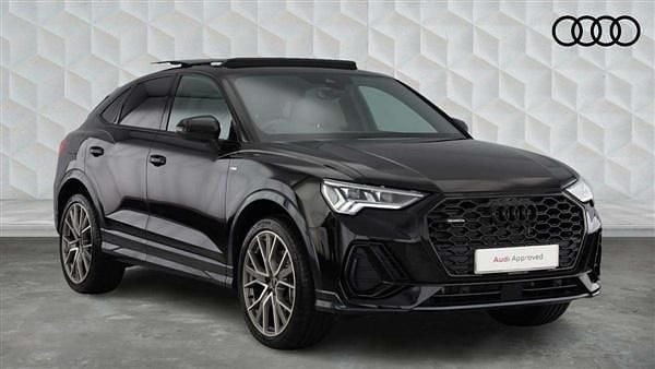Black Used 2025 Audi Q3 S-Line SUV | £44,100 - Image 1/4