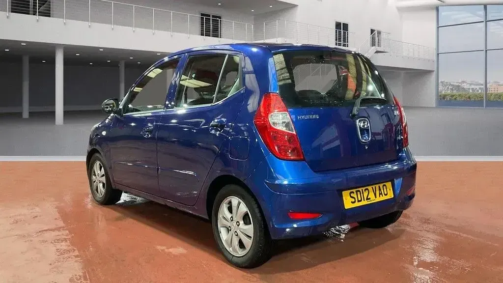 Usado Hyundai i10 Active 85 HP (62 kW) 2012 Azul Citadino
