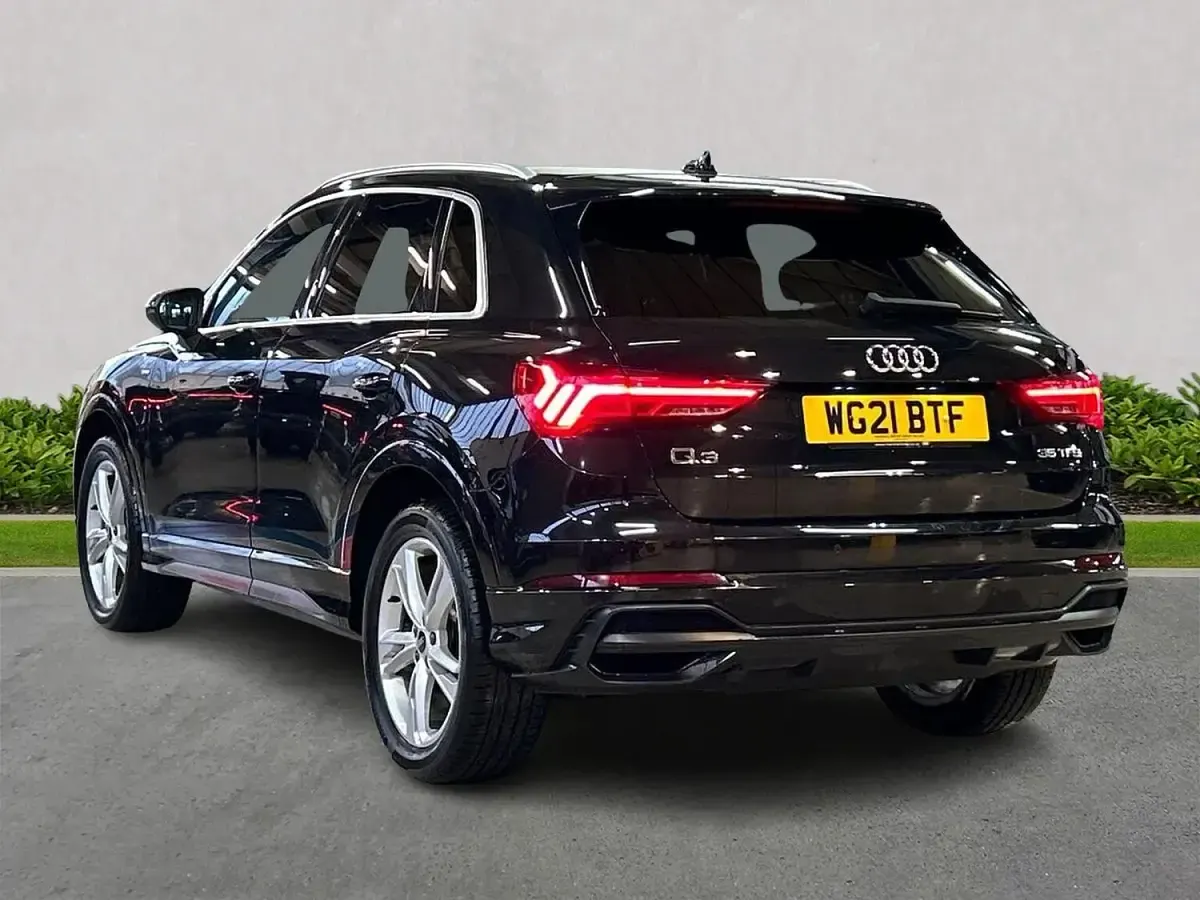 Used Audi Q3 S-Line 150 HP (110 kW) 2021 Black SUV