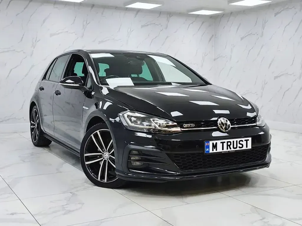 Used VW Golf VII GTD 184 HP (135 kW) 2019 Black Hatchback