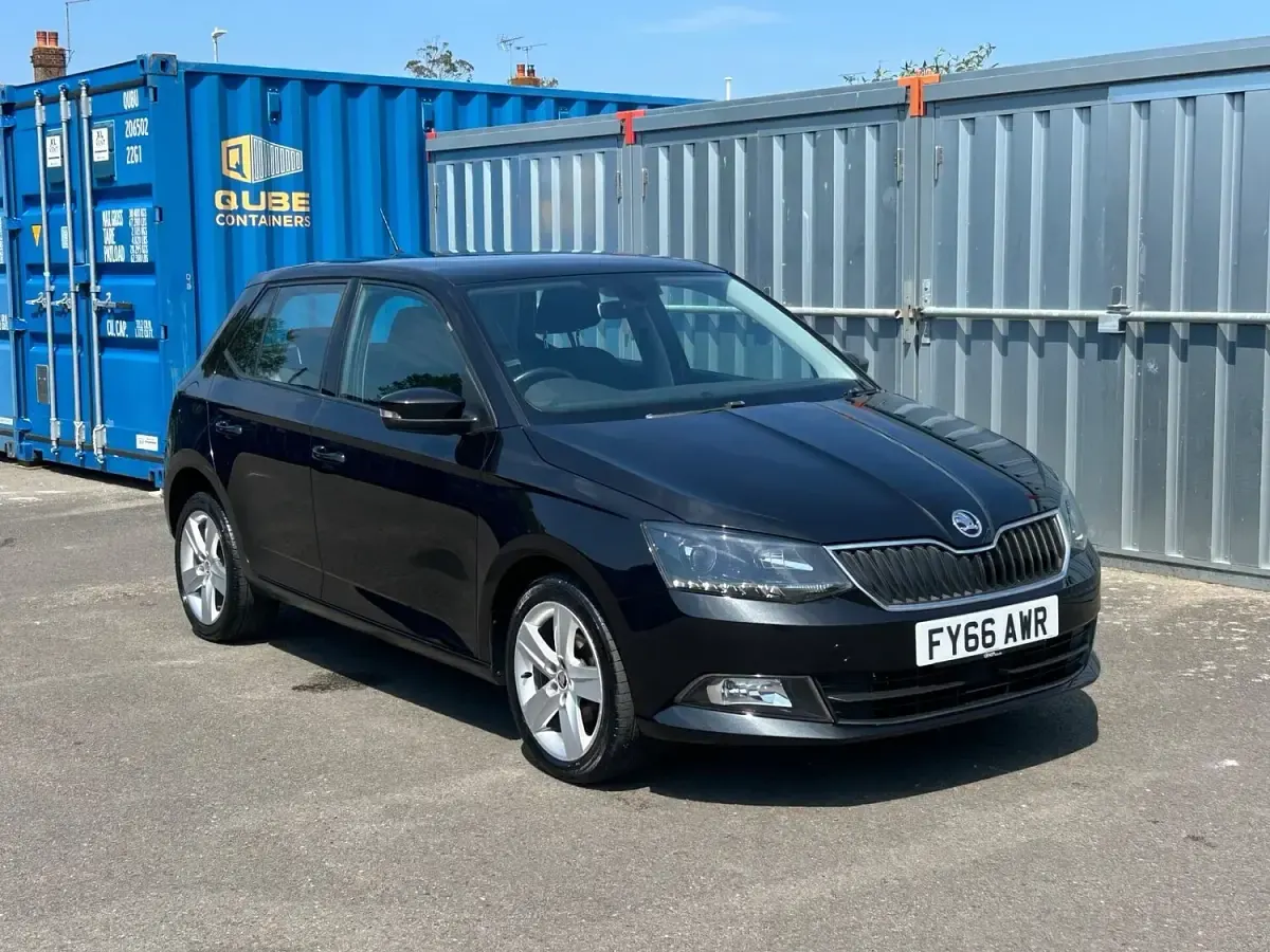 Used Skoda Fabia Drive 75 HP (55 kW) 2016 Black Hatchback