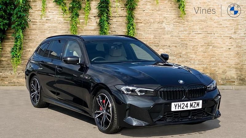 Black Used 2024 BMW 320 M Sport Estate | £35,999 (Expensive) - Image 1/4