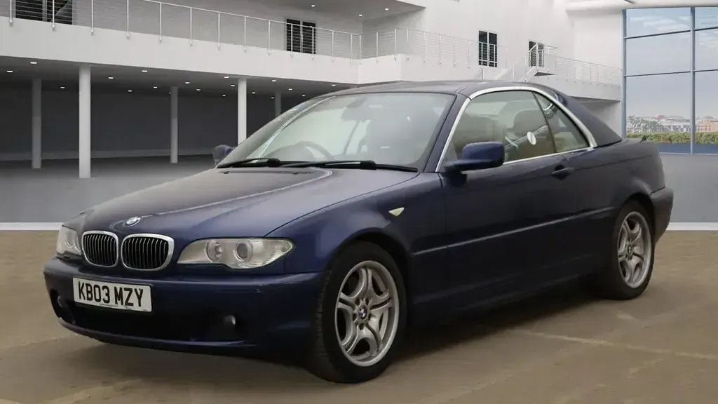 Used BMW 330 Cabriolet Performance 2003 Blue Cabriolet